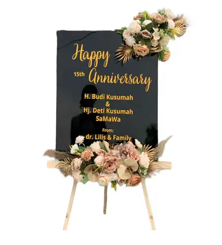 Papan Bunga Akrilik Cilongkrang